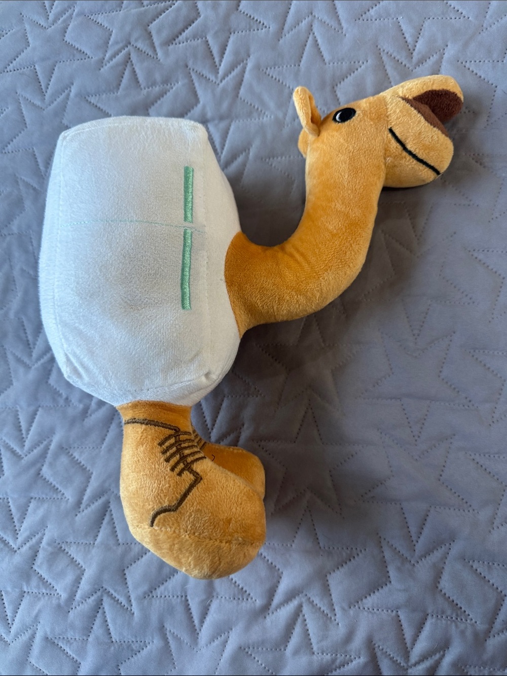Italian Brainrot Plush Camel Toy Plush in Tan and White